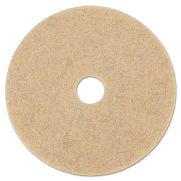 Boardwalk® Natural Hog Hair Burnishing Floor Pads, 20" Diameter, Tan, 5-carton freeshipping - TVN Wholesale